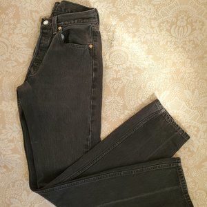 LEVI VINTAGE BLACK JEAN vintage Sz 27 / current levi Sz 24